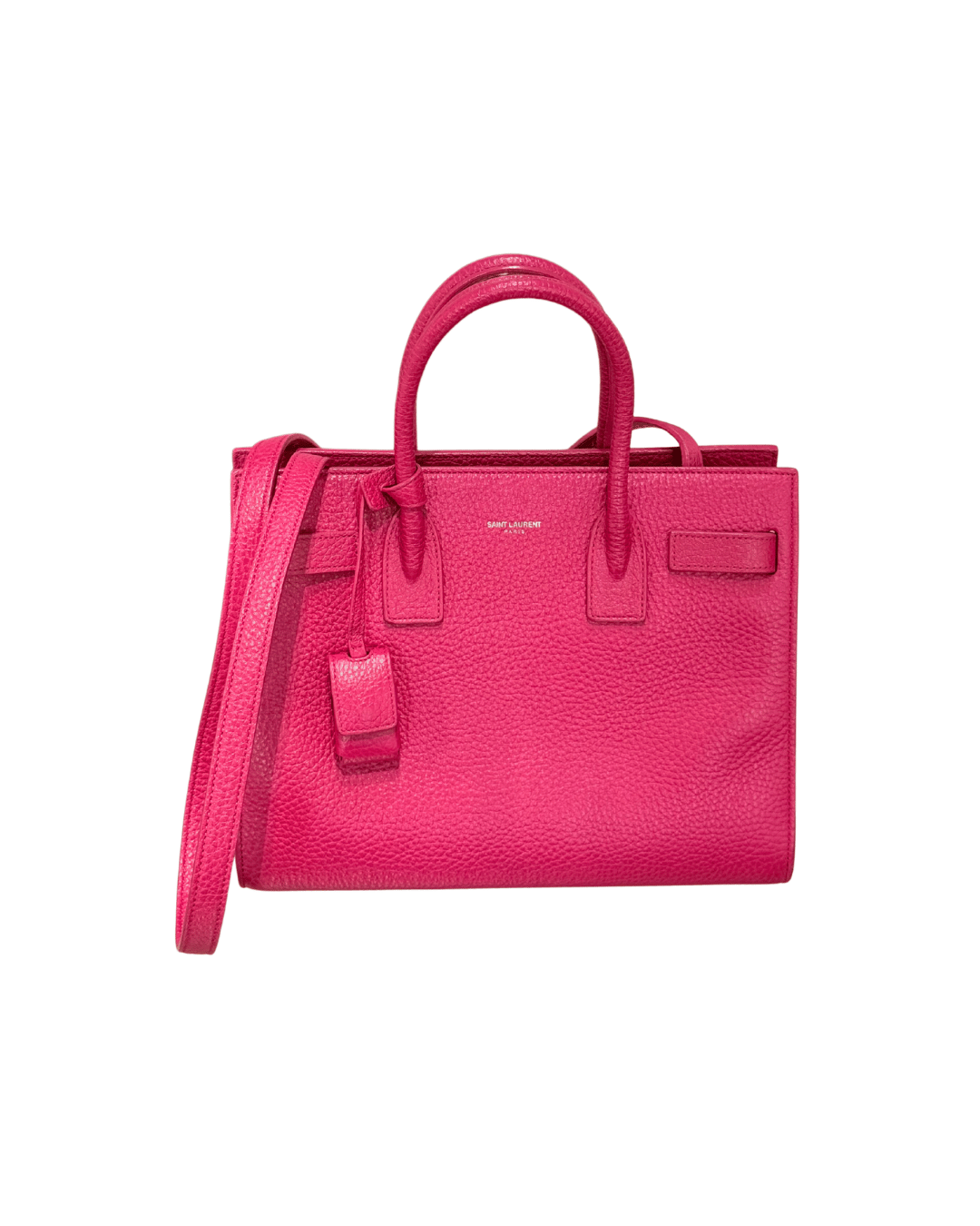 SAC DE JOUR SMALL FUCSIA YSL