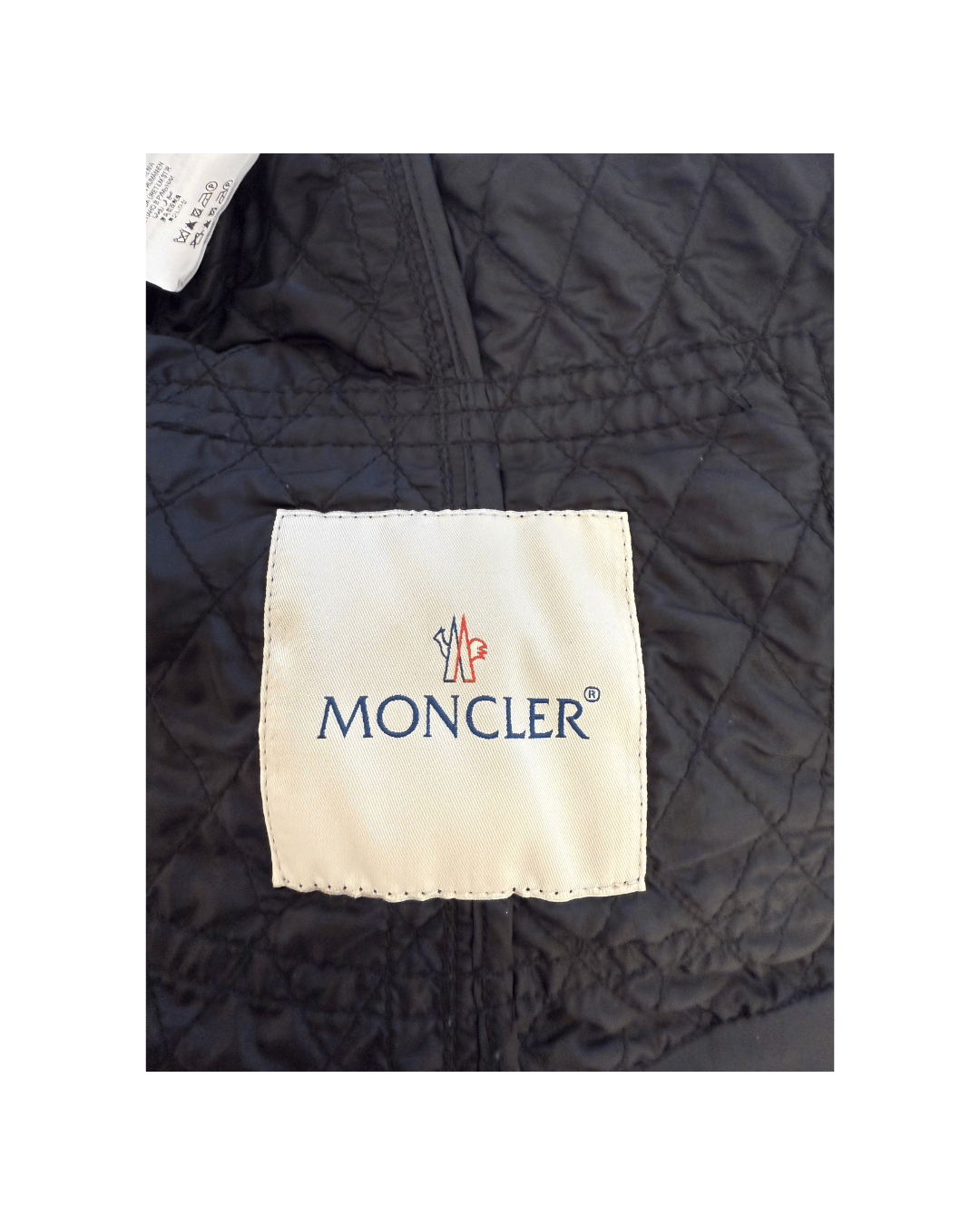 GIACCA BICOLORE MONCLER BIANCA E NERA