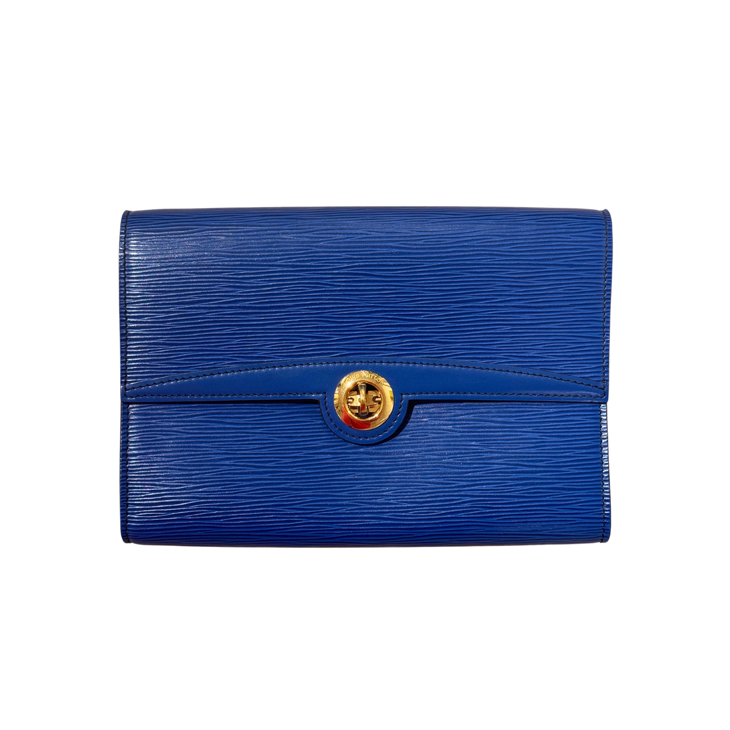 POCHETTE LOUIS VUITTON BLU PELLE EPI