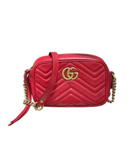 MINI CAMERA BAG GUCCI ROSSA