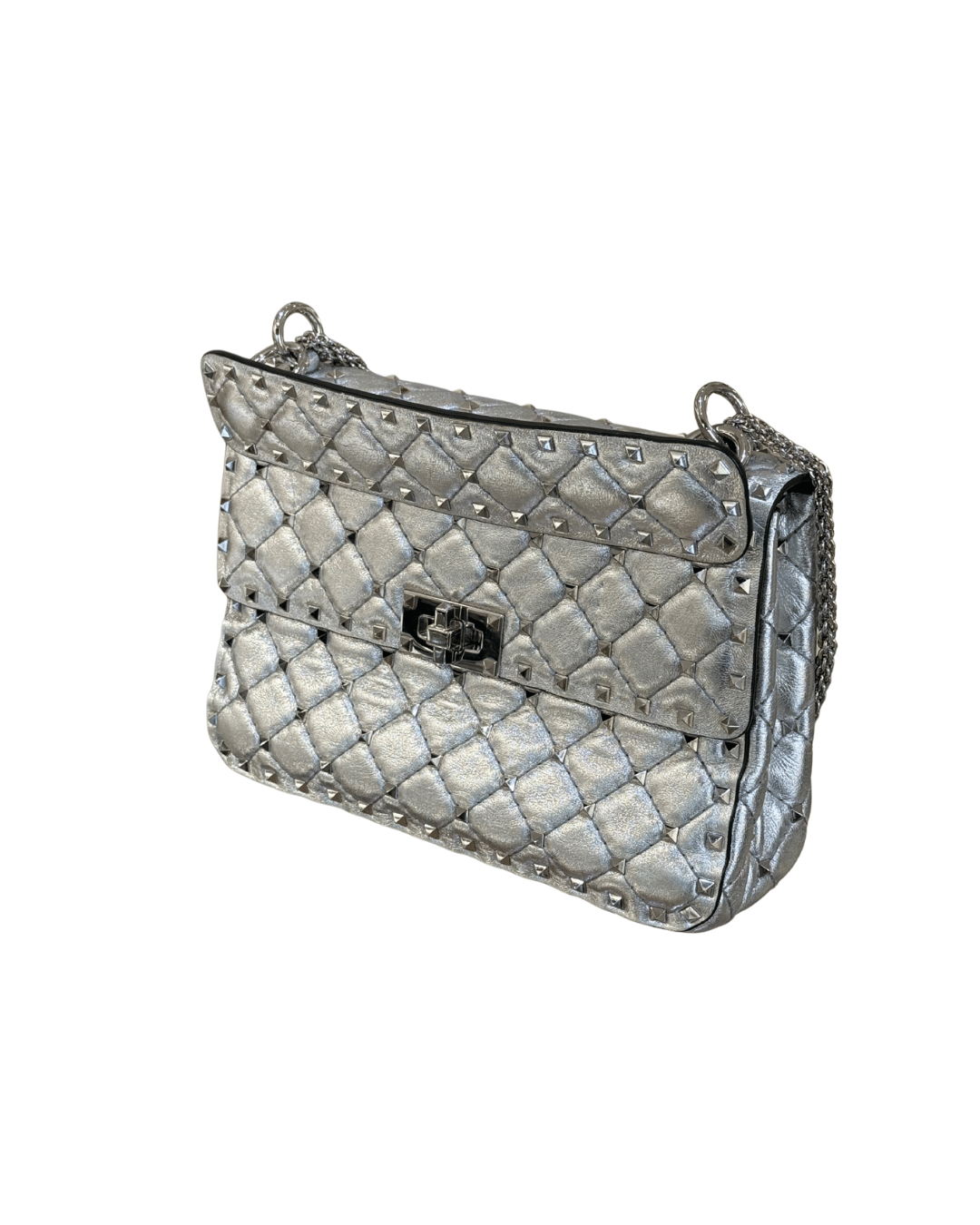 VALENTINO SPIKE MEDIA ARGENTO