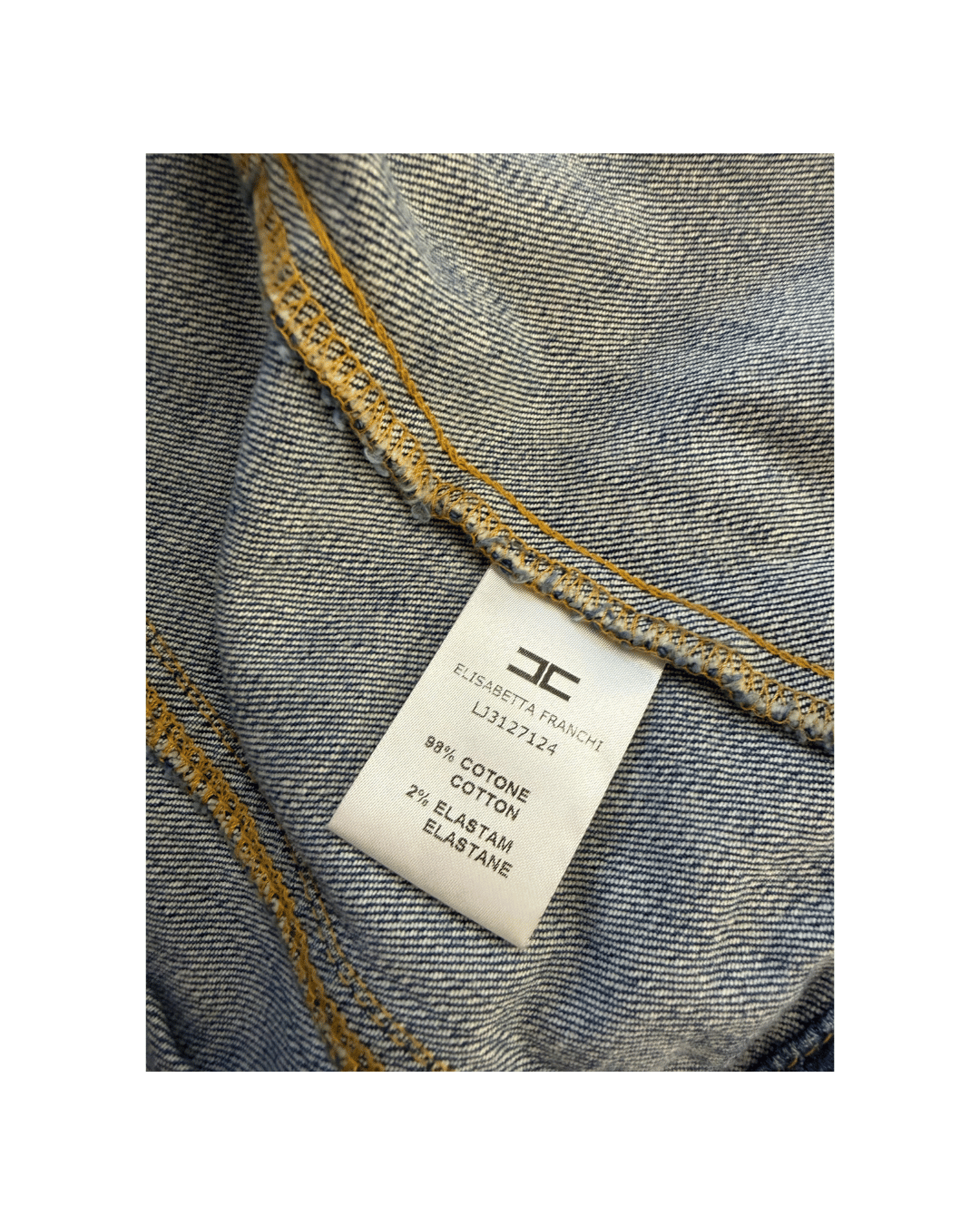 GILET DENIM ELISABETTA FRANCHI Tg 44