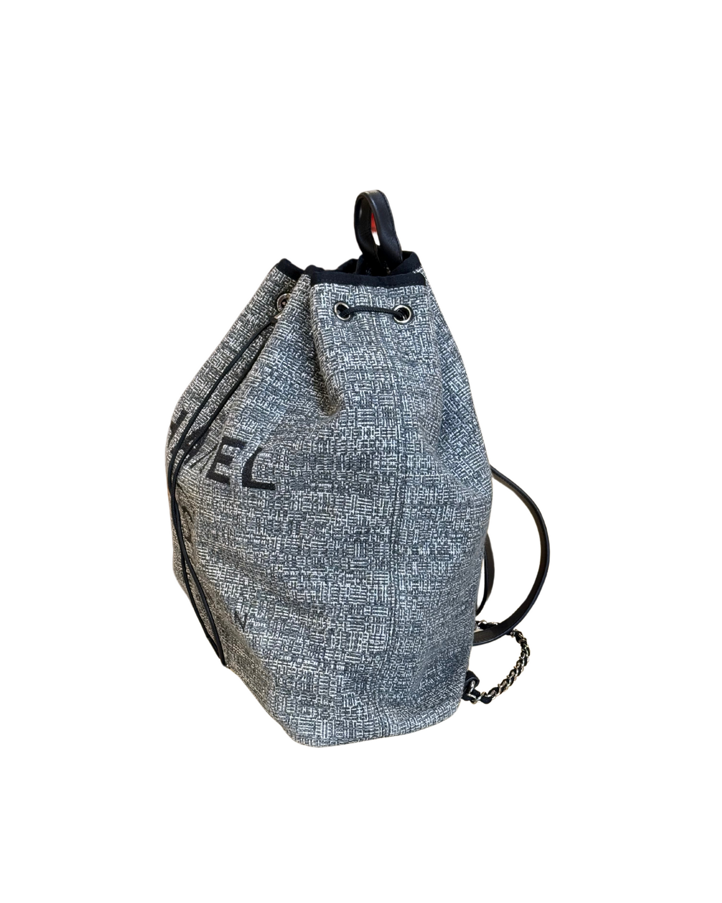 ZAINO CHANEL DEAUVILLE DRAWSTRING BACKPACK