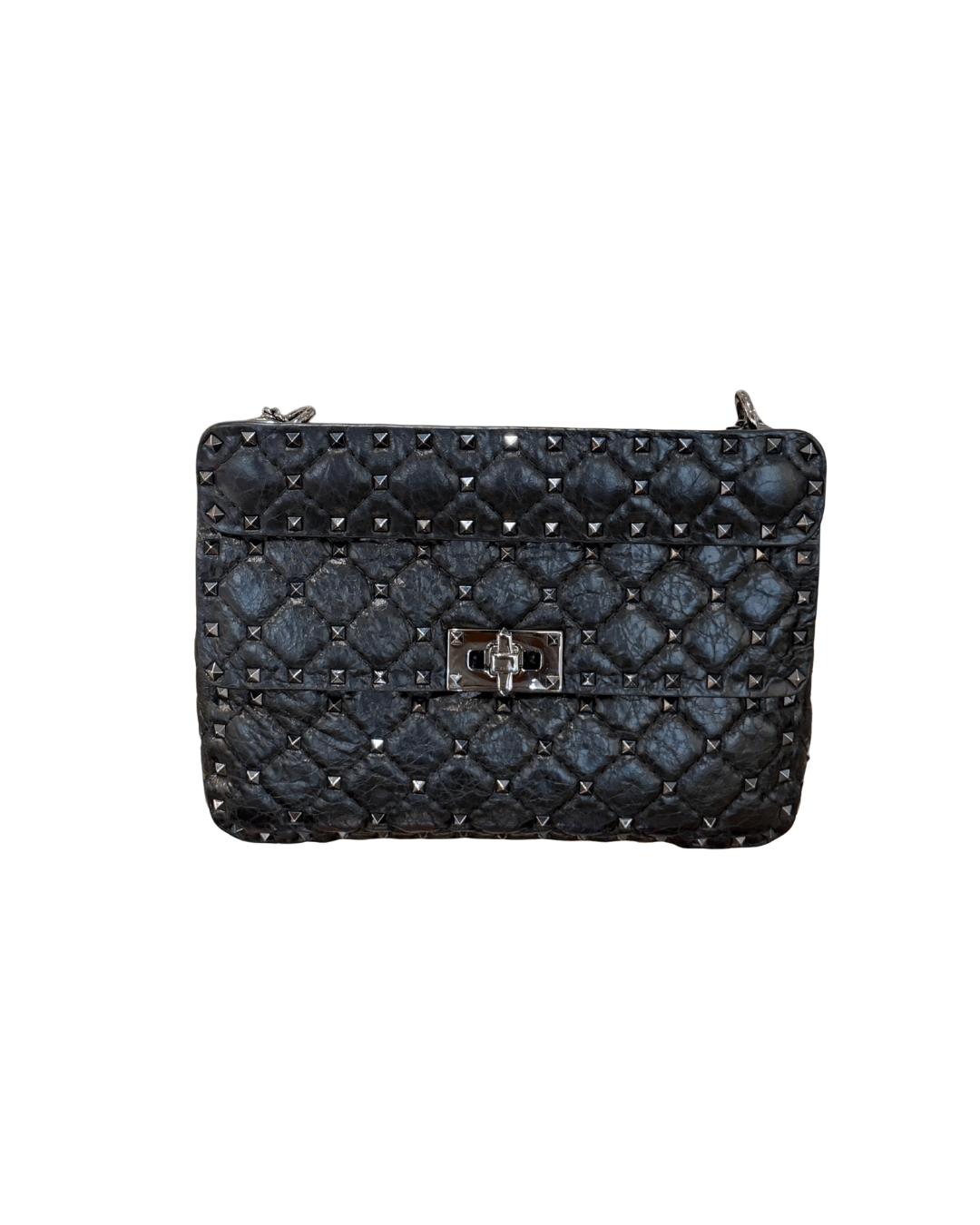 VALENTINO SPIKE MEDIA NERA EFFETTO VINTAGE