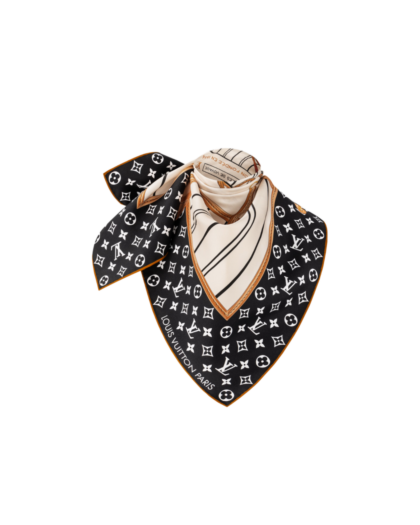 FOULARD MY NEVERFULL LOUIS VUITTON NERO
