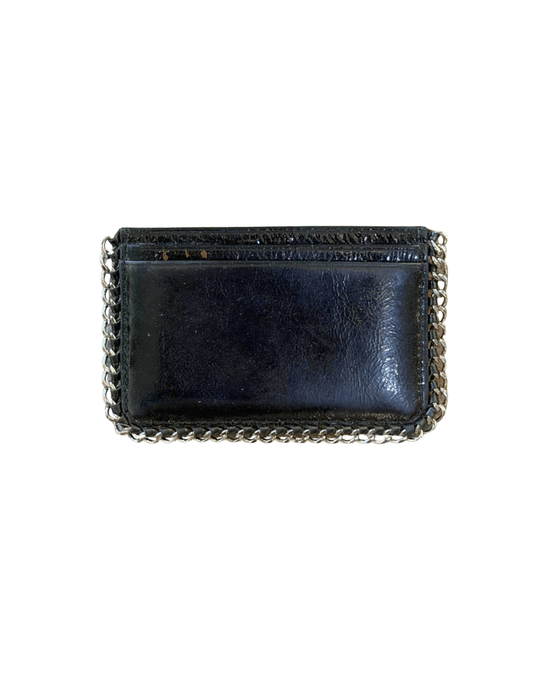 PORTACARTE CHANEL VERNICE NERA
