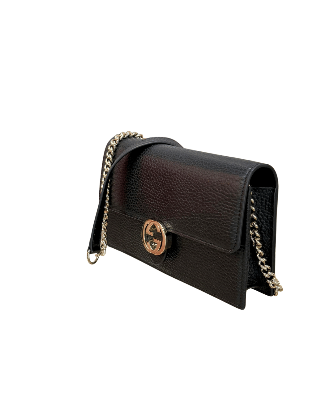 GUCCI SOHO WALLET ON CHAIN NERA