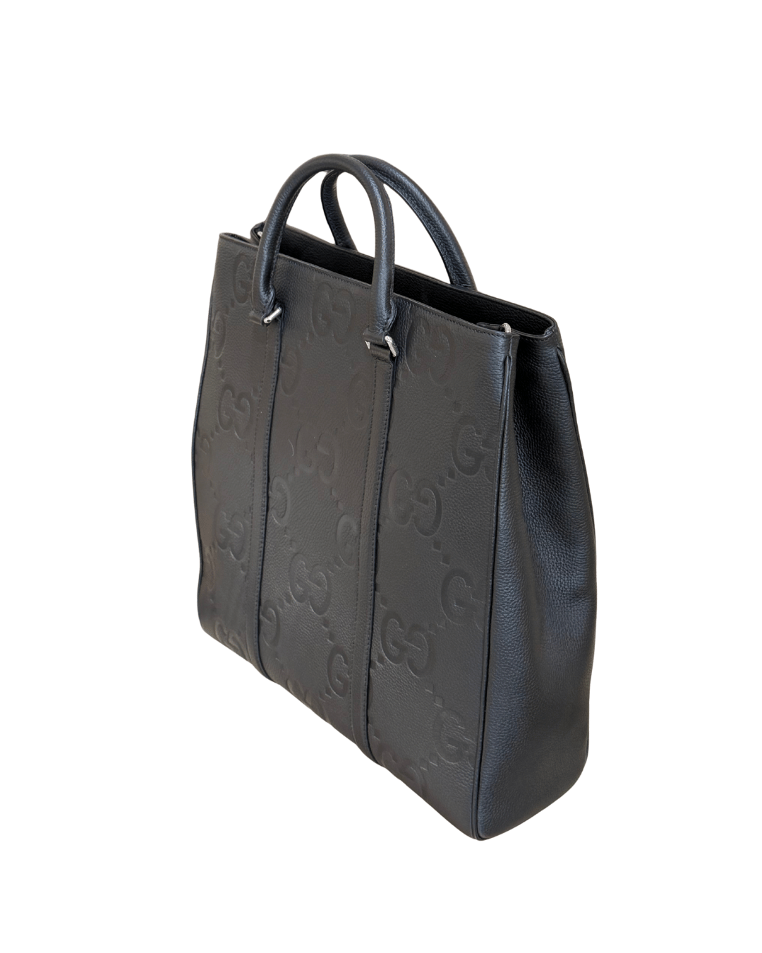 BORSA LAVORO GUCCI PELLE NERA