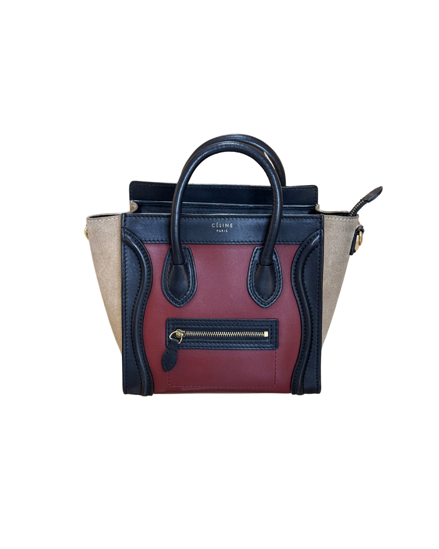 CELINE LUGGAGE SMALL TRICOLORE