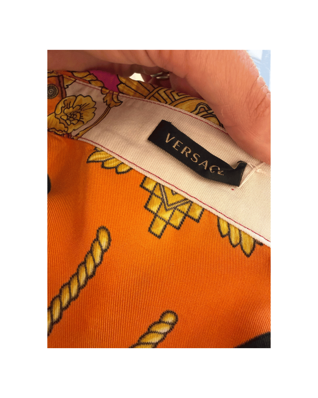 CAMICIA VERSACE BAROQUE MULTICOLOR Tg 42