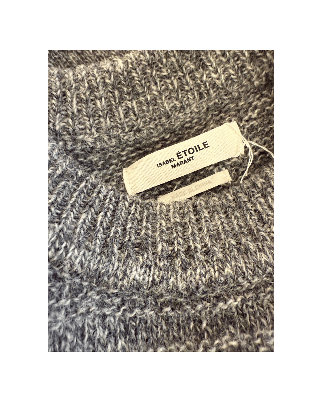 MAGLIONE ISABEL MARANT GRIGIO TRAFORARTO