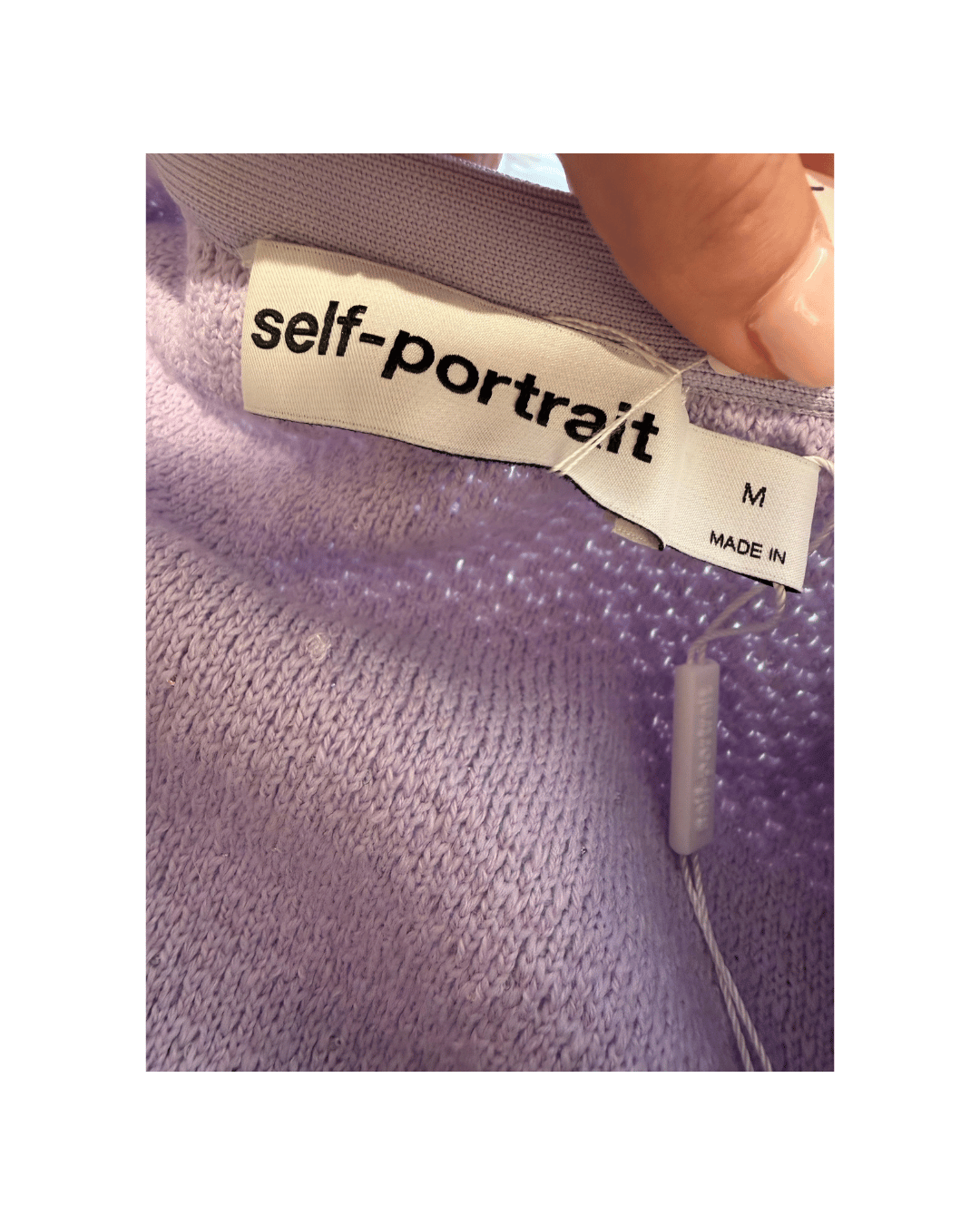 ABITO SELF PORTRAIT LILLA Tg M