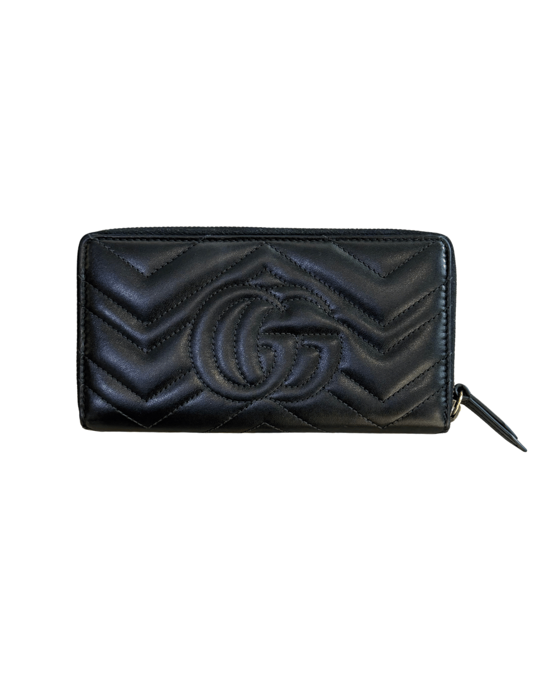 PORTAFOGLIO GUCCI MARMONT NERO PELLE MATELASSE