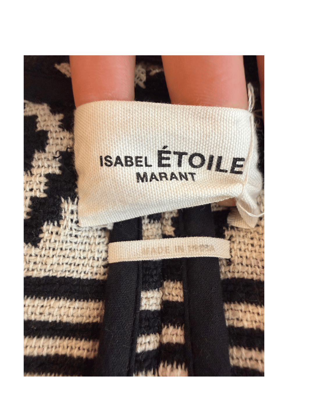 CARDIGAN ISABEL MARANT BIANCO E NERO