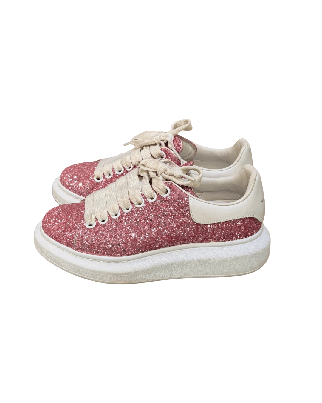 SNEAKERS ALEXANDER MCQUEEN GLITTER ROSA Nr 37
