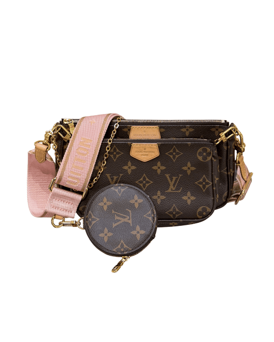 MULTIPOCHETTE LOUIS VUITTON TRACOLLA ROSA