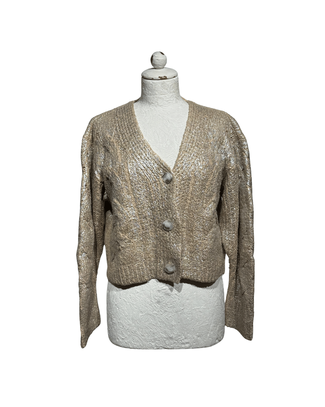 CARDIGAN STELLA MCCARTNEY METALIZZATO