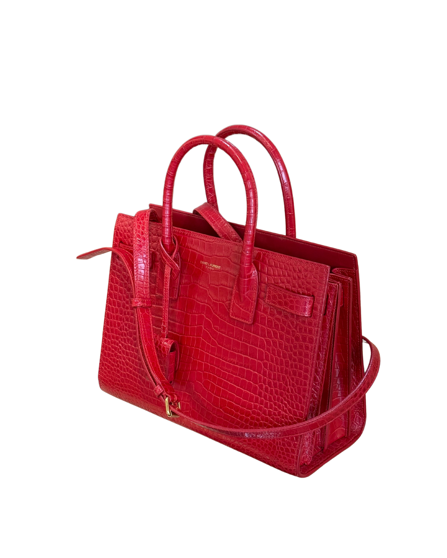 SAC DE JOUR SMALL ROSSA STAMPA COCCO