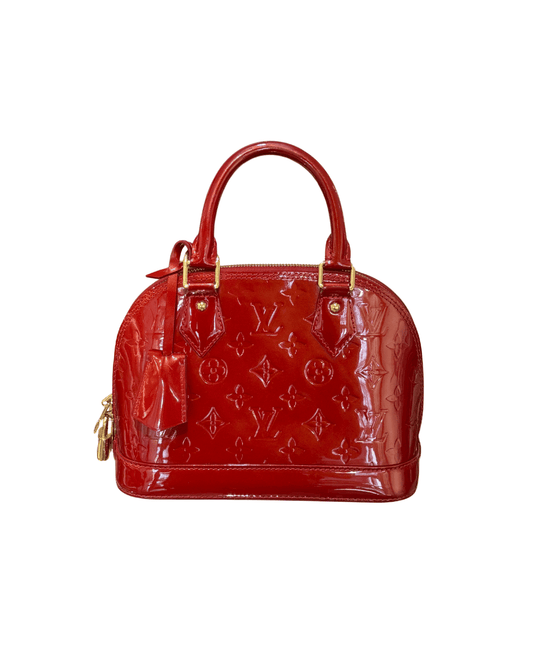 ALMA BB VERNIS ROSSA CON TRACOLLA