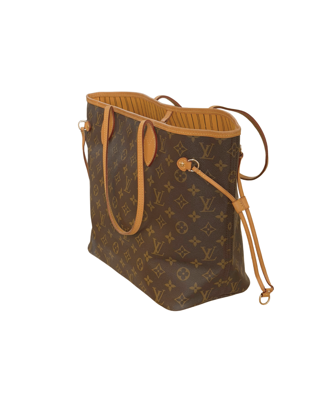 NEVERFULL MM MONOGRAM INTERNO SENAPE