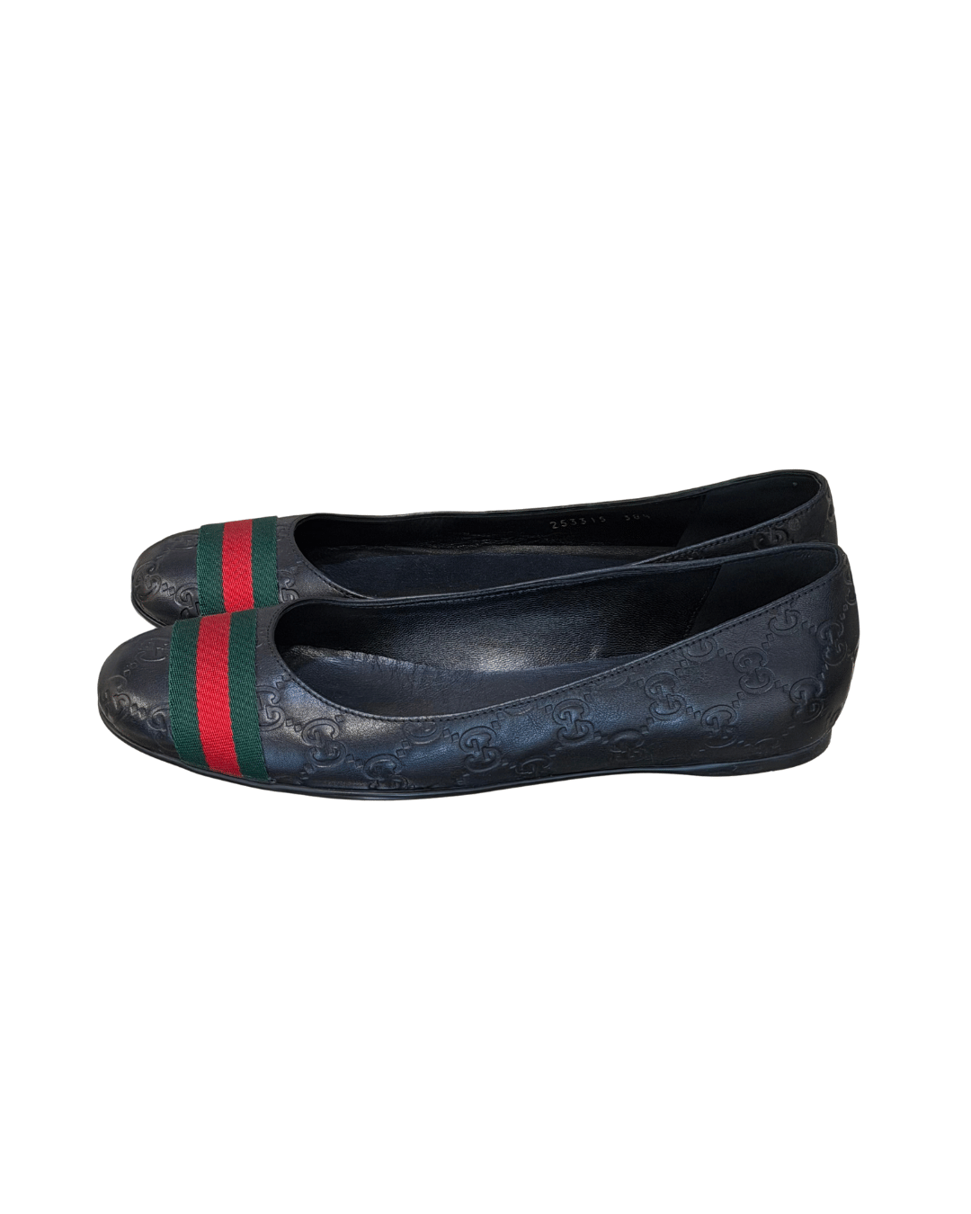 BALLERINE GUCCI NERE FASCIA WEB Nr38.5