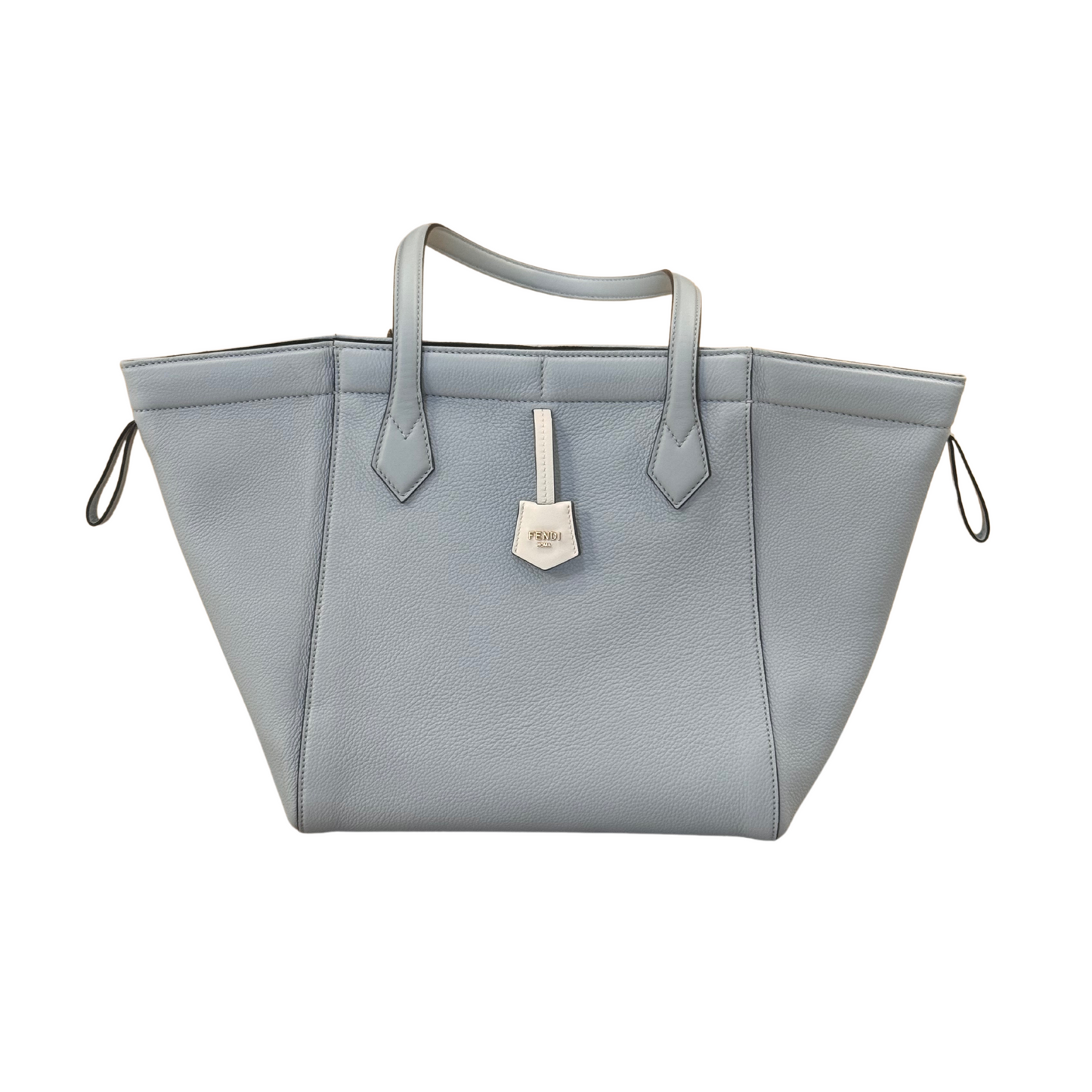 TOTE BAG FENDI ORIGAMI AZZURRA