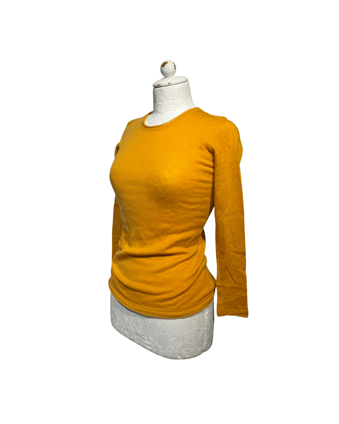 MAGLIA ASPESI CASHMERE GIROCOLLO OCRA Tg 40