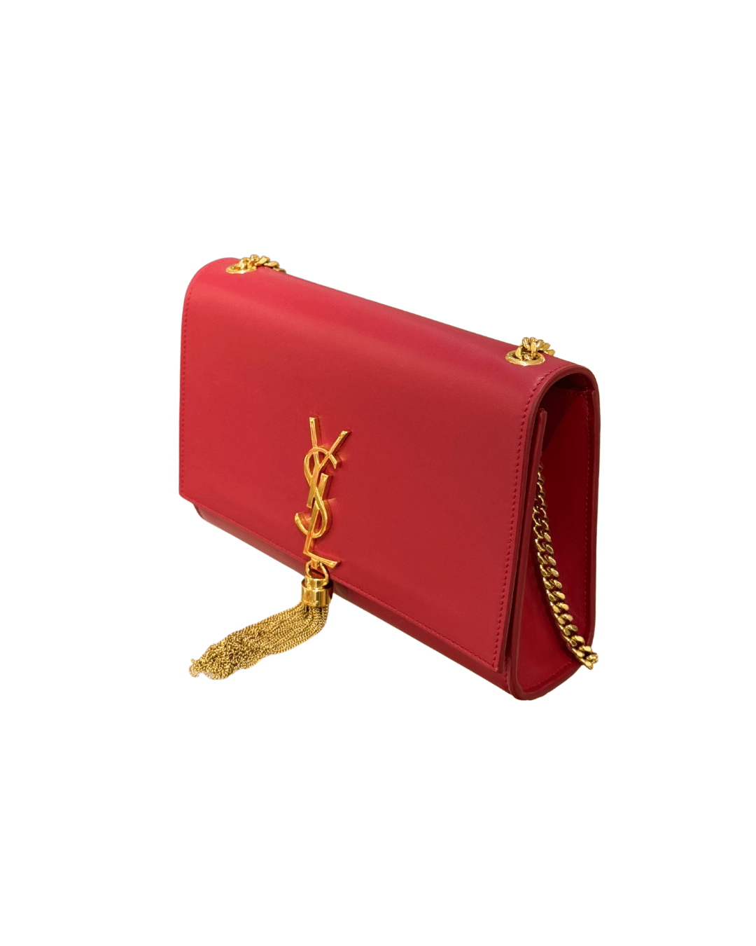 KATE MEDIA YSL PELLE LISCIA ROSSA
