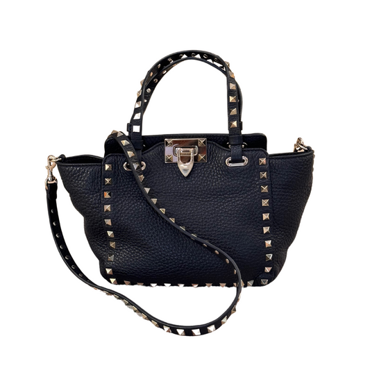 MINI VALENTINO ROCKSTUD NERA