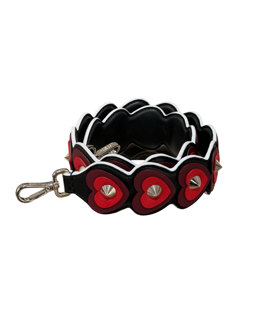 TRACOLLA "STRAP YOU" FENDI CON CUORI TRIDIMENSIONALI