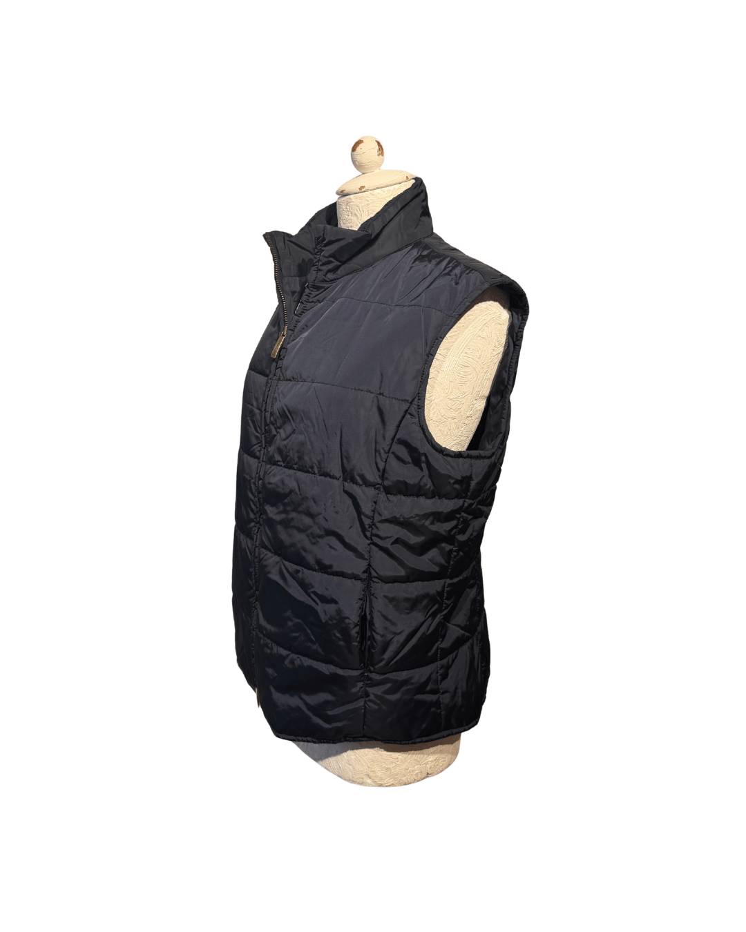 GILET BURBERRY LONDON TRAPUNTATO BLU NAVY Tg M
