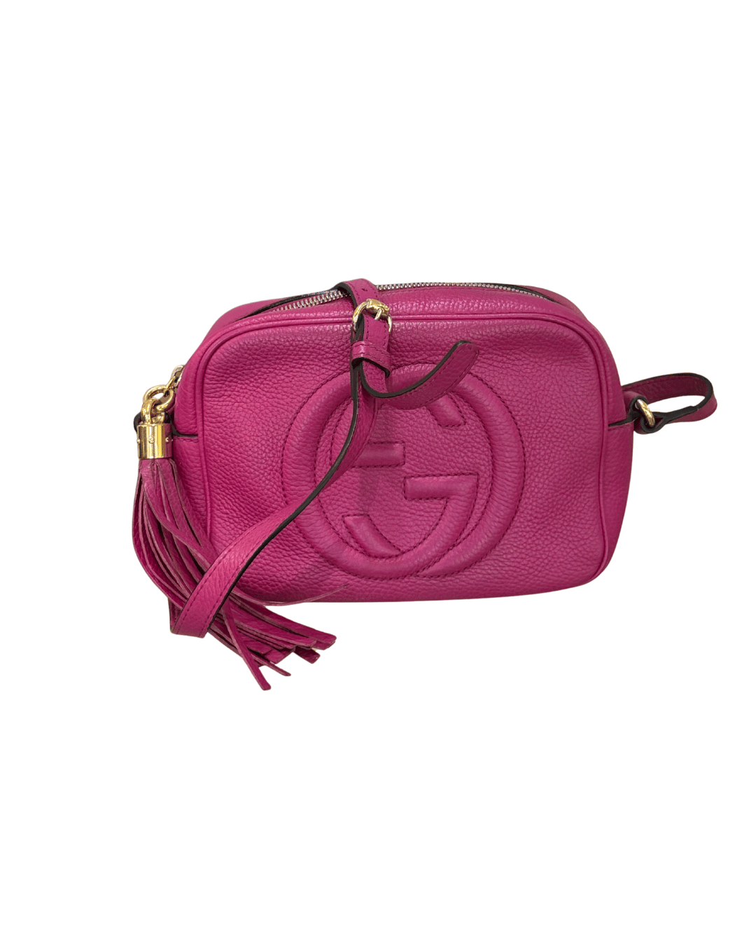 CAMERA BAG GUCCI DISCO SOHO MAGENTA