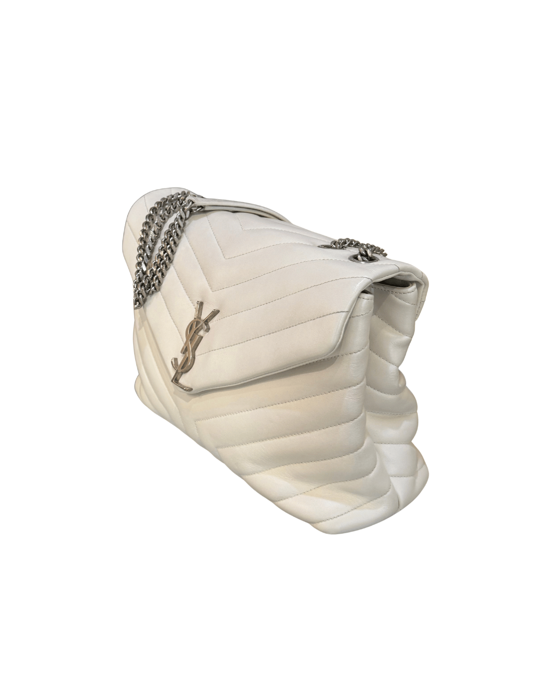LOULOU MEDIA YSL AVORIO HARDWARE ARGENTO