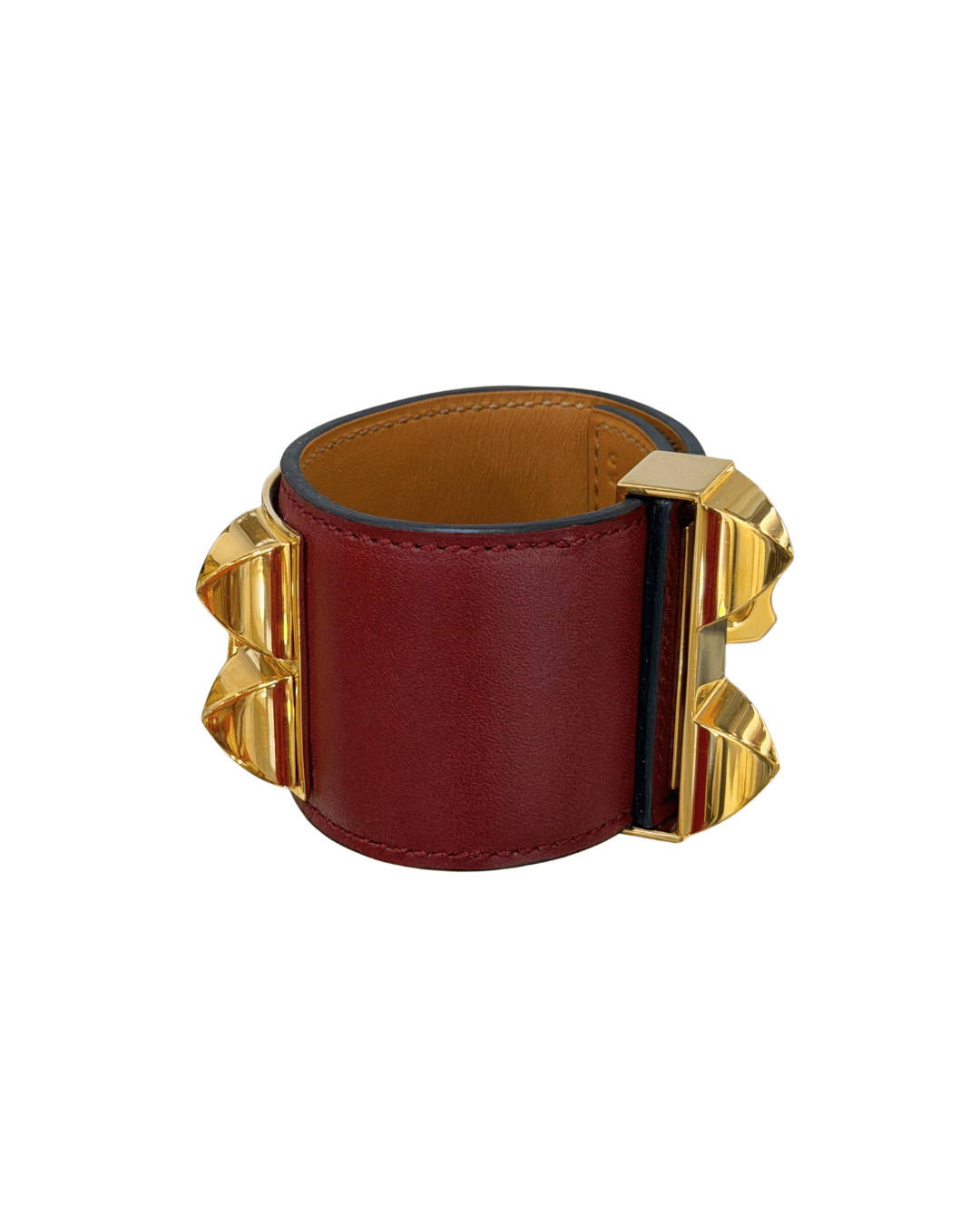 BRACCIALE HERMES COLLIER DE CHIEN BORDEAUX