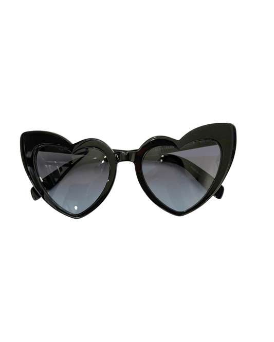 OCCHIALI YSL FORMA DI CUORE NERI