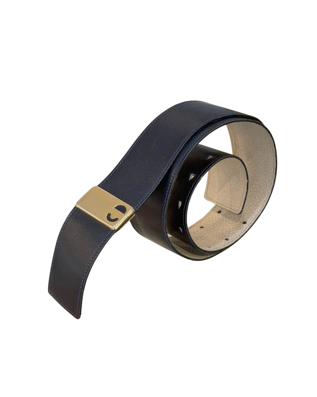 CINTURA VINTAGE DIOR BLU NOTTE