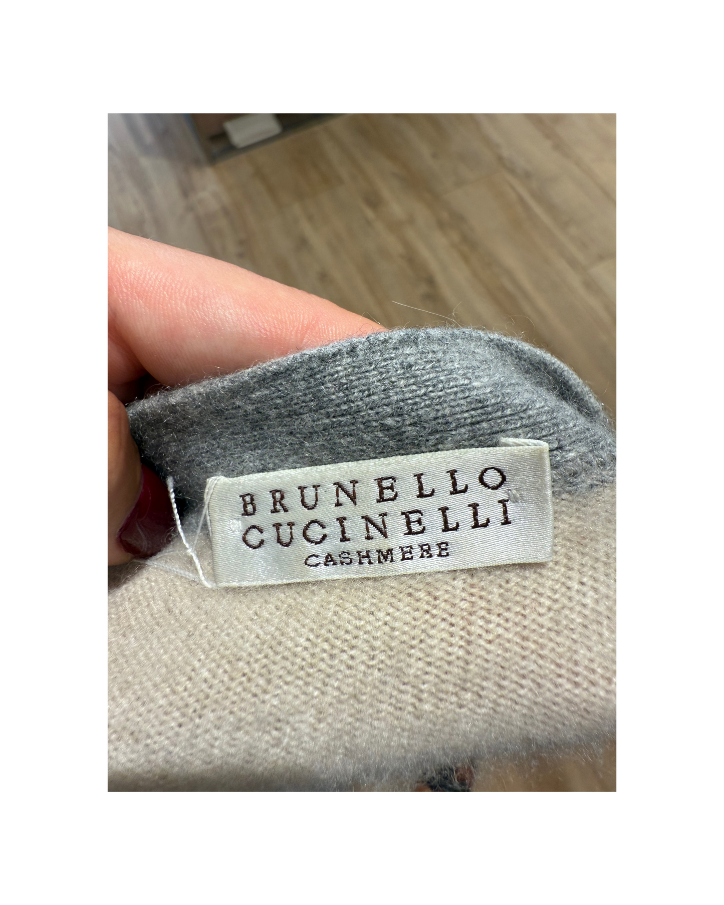 TOP IN CASHMERE BRUNELLO CUCINELLI