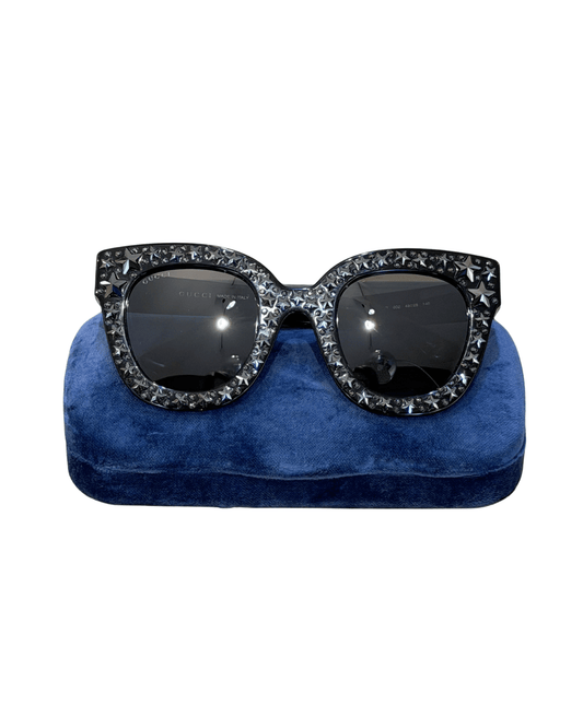OCCHIALI GUCCI NERI CON STELLINE