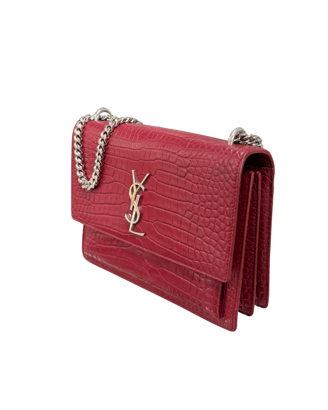 SUNSET YSL STAMPA COCCO BORDEAUX/VINACCIA