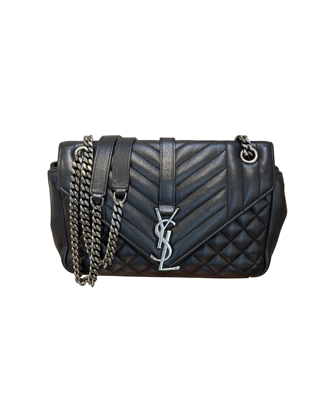 COLLEGE YSL SMALL  PELLE NERA