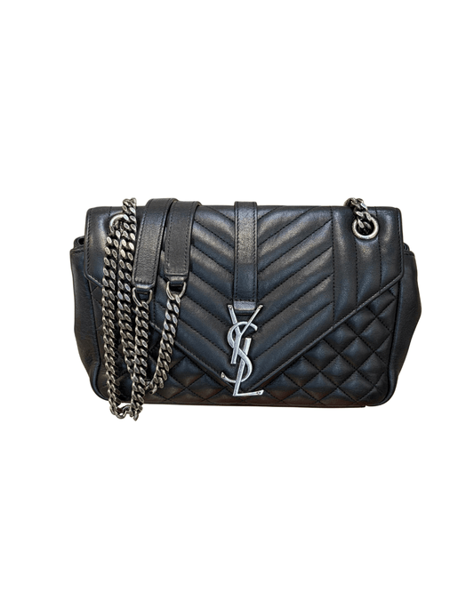 COLLEGE YSL SMALL  PELLE NERA