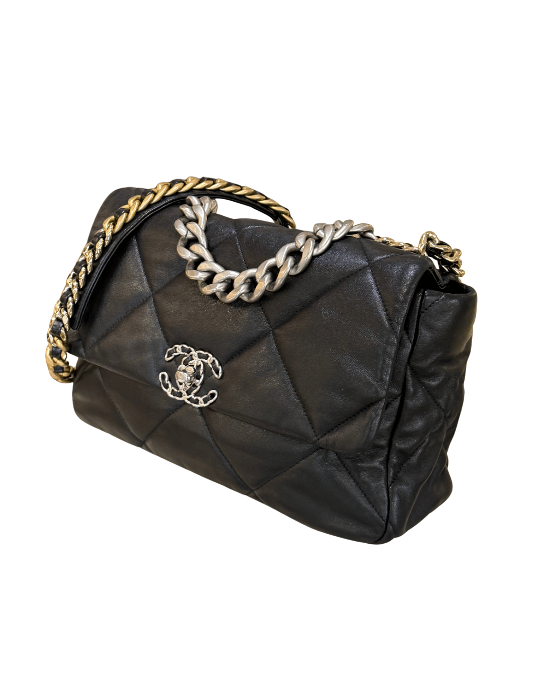 CHANEL 19 MISURA LARGE NERA