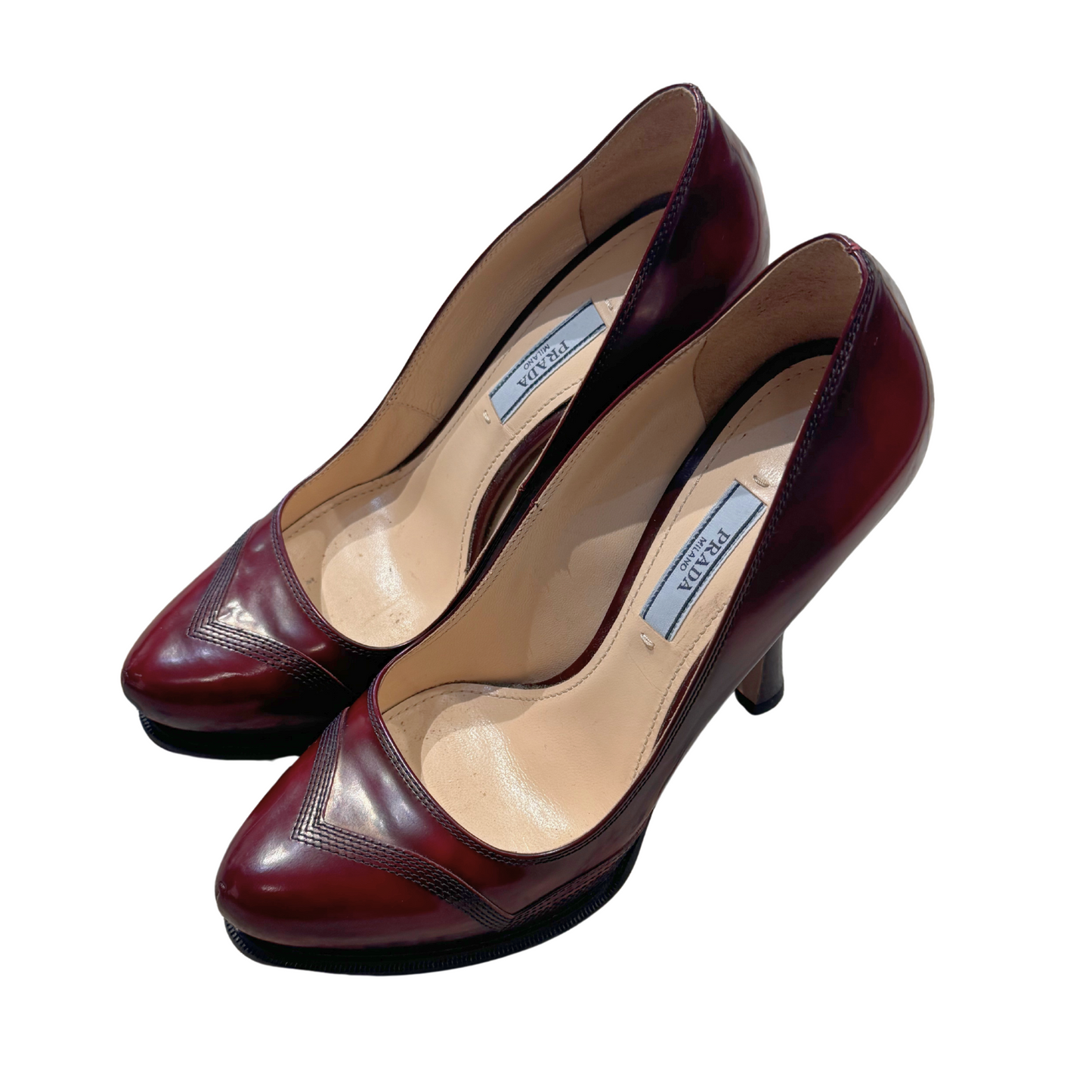 DECOLLETE PRADA BORDEAUX