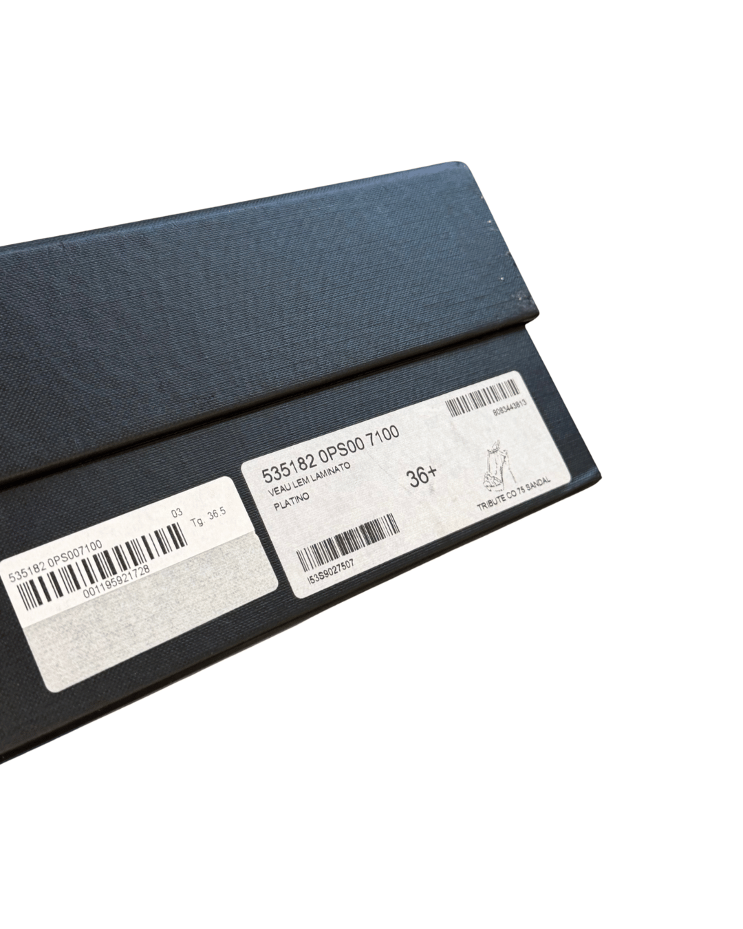 SANDALI TRIBUTE YSL NERI Nr 36.5