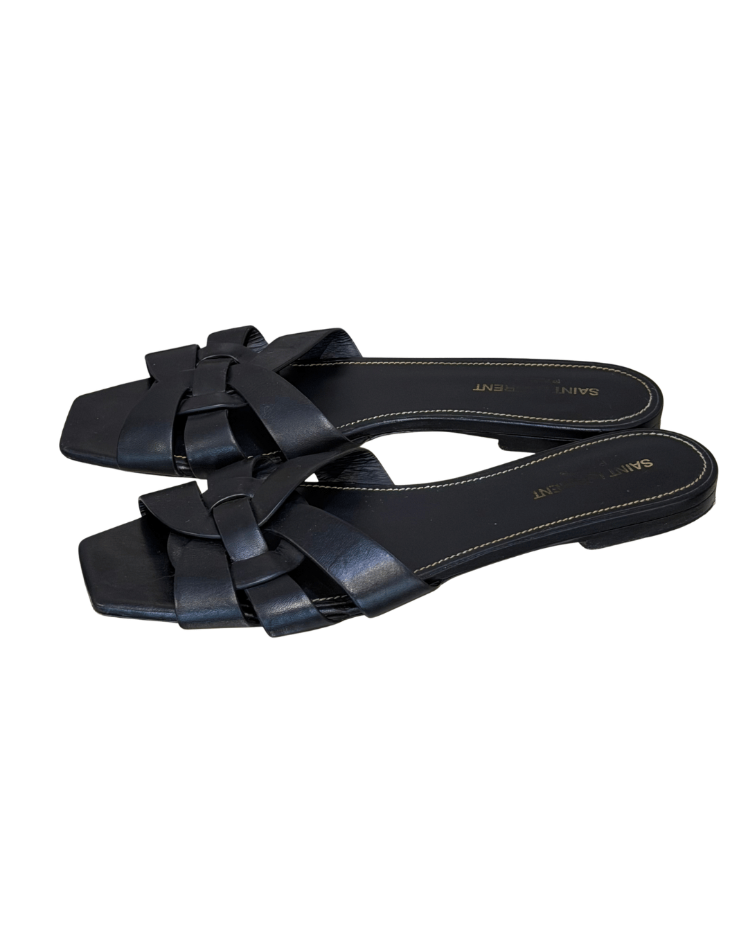 CIABATTINE TRIBUTE YSL PELLE NERA Nr 40