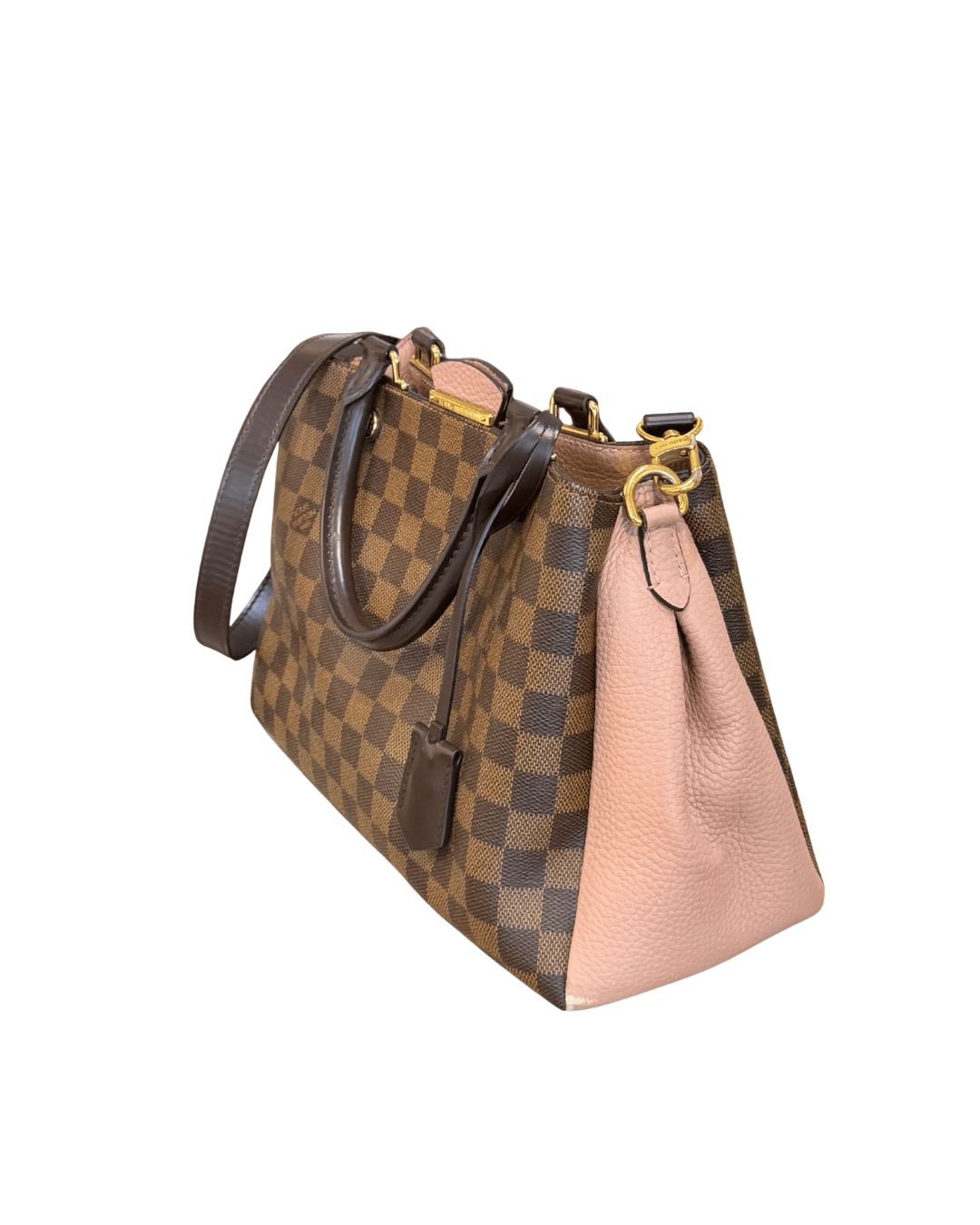 BRITTANY LOUIS VUITTON DAMIER EBENE RIFINITURE ROSA