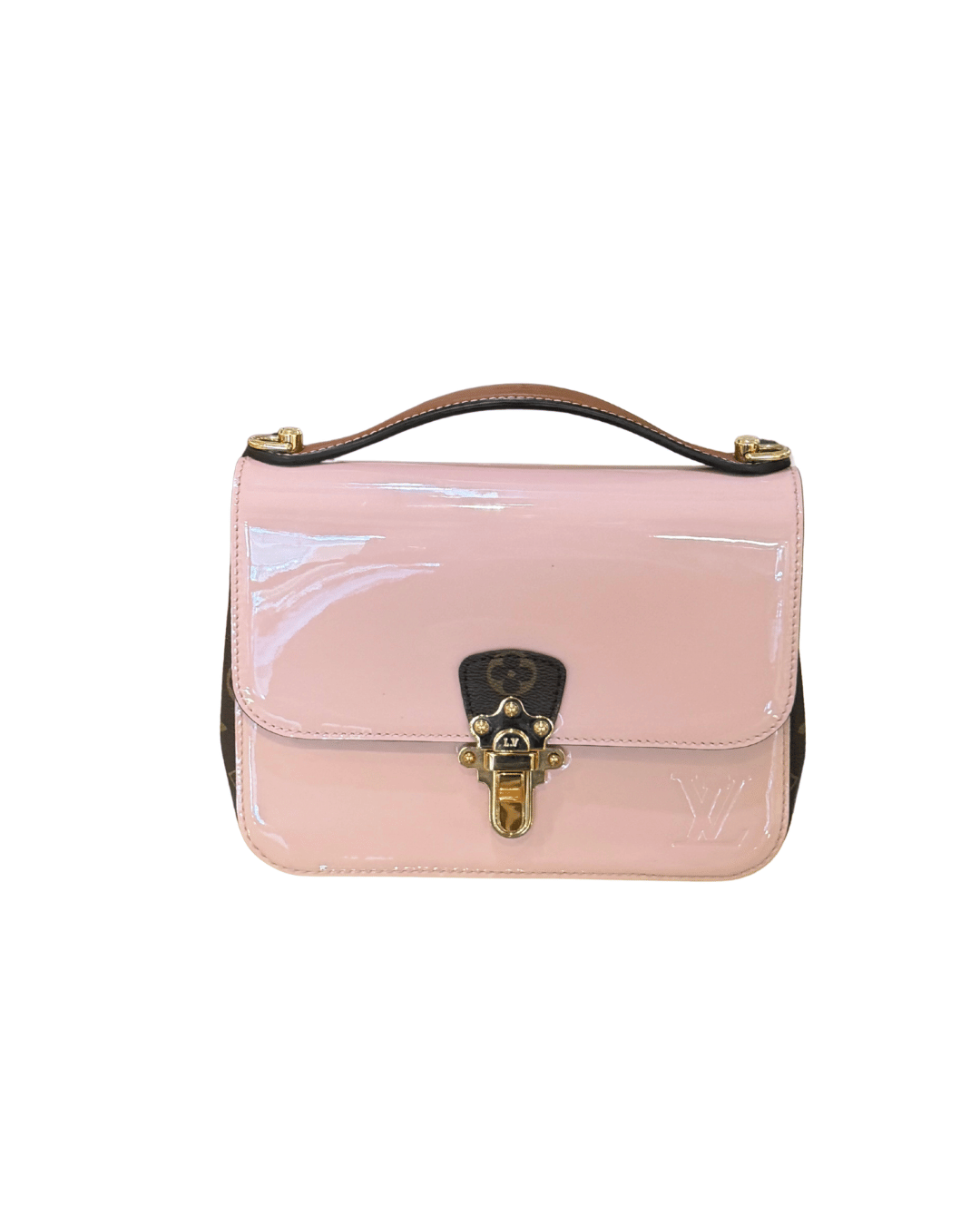 CHERRYWOOD BB LOUIS VUITTON RIFINITURE ROSA VERNIS