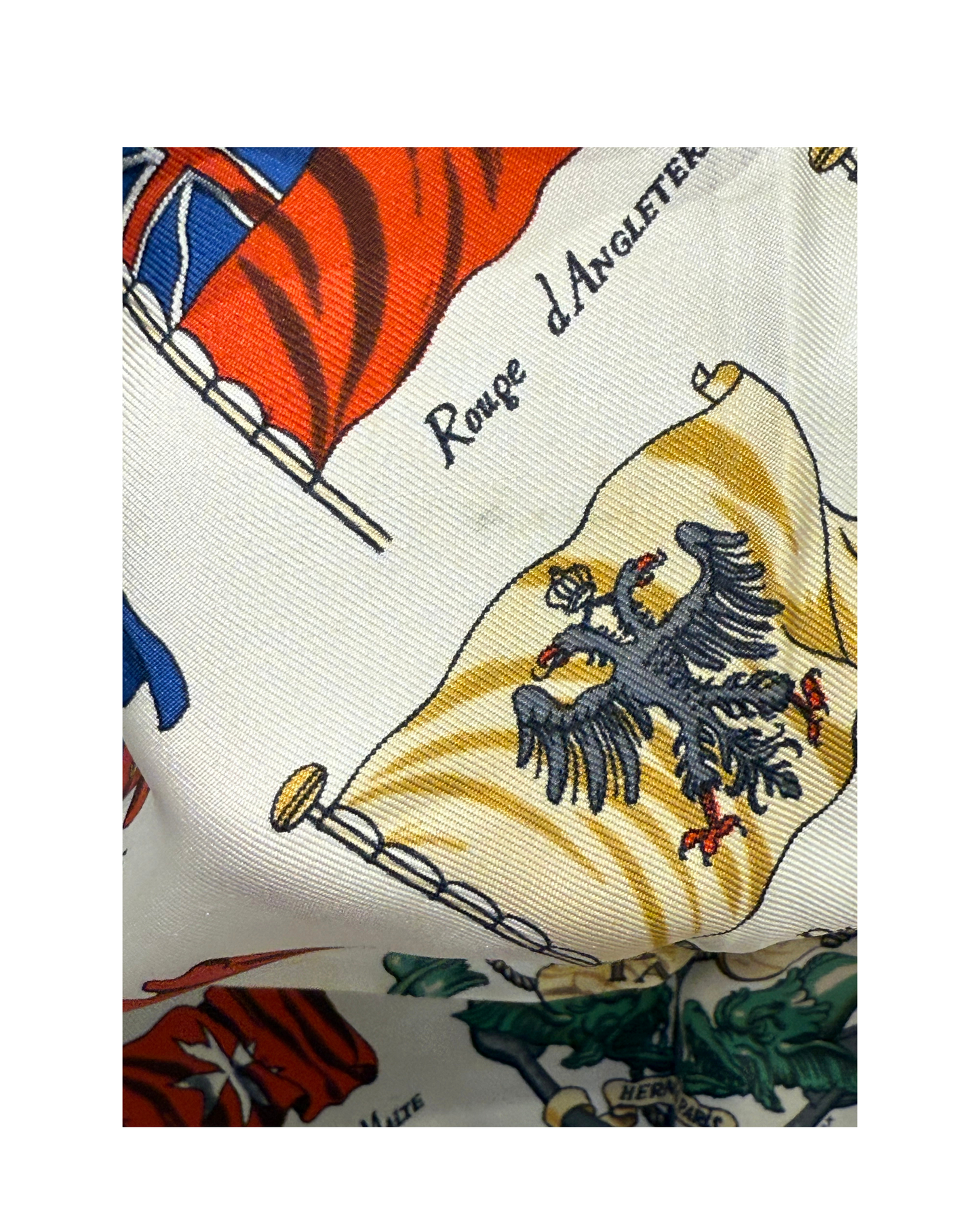 STRANGOLINO HERMES "DRAPEAUX ET PAVILLONS"
