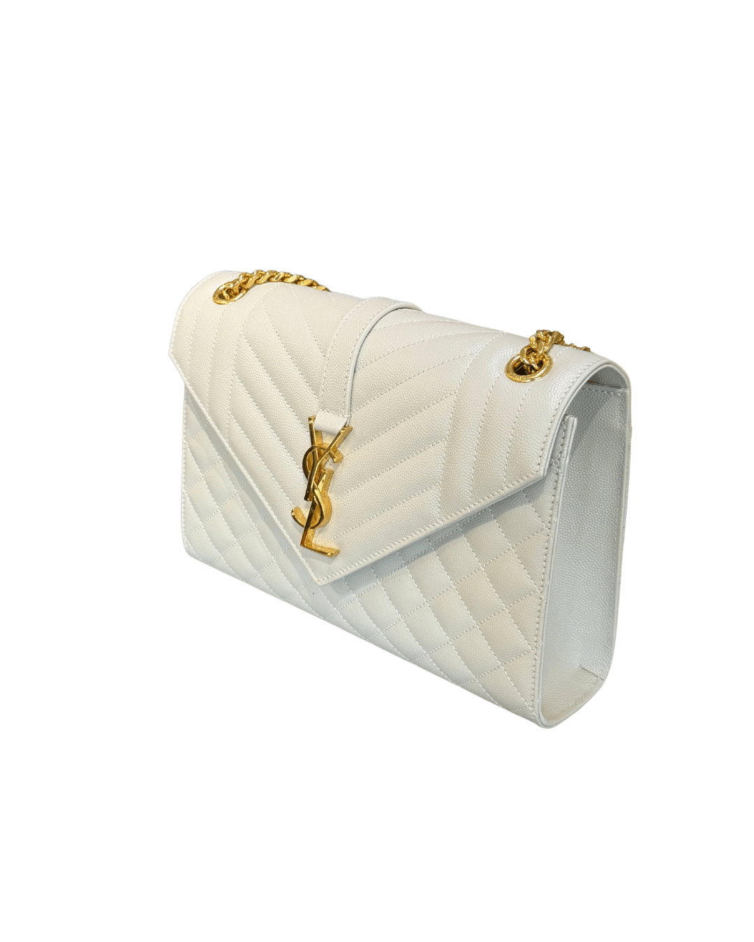 ENVELOPE MEDIA YSL AVORIO HARDWARE DORATO