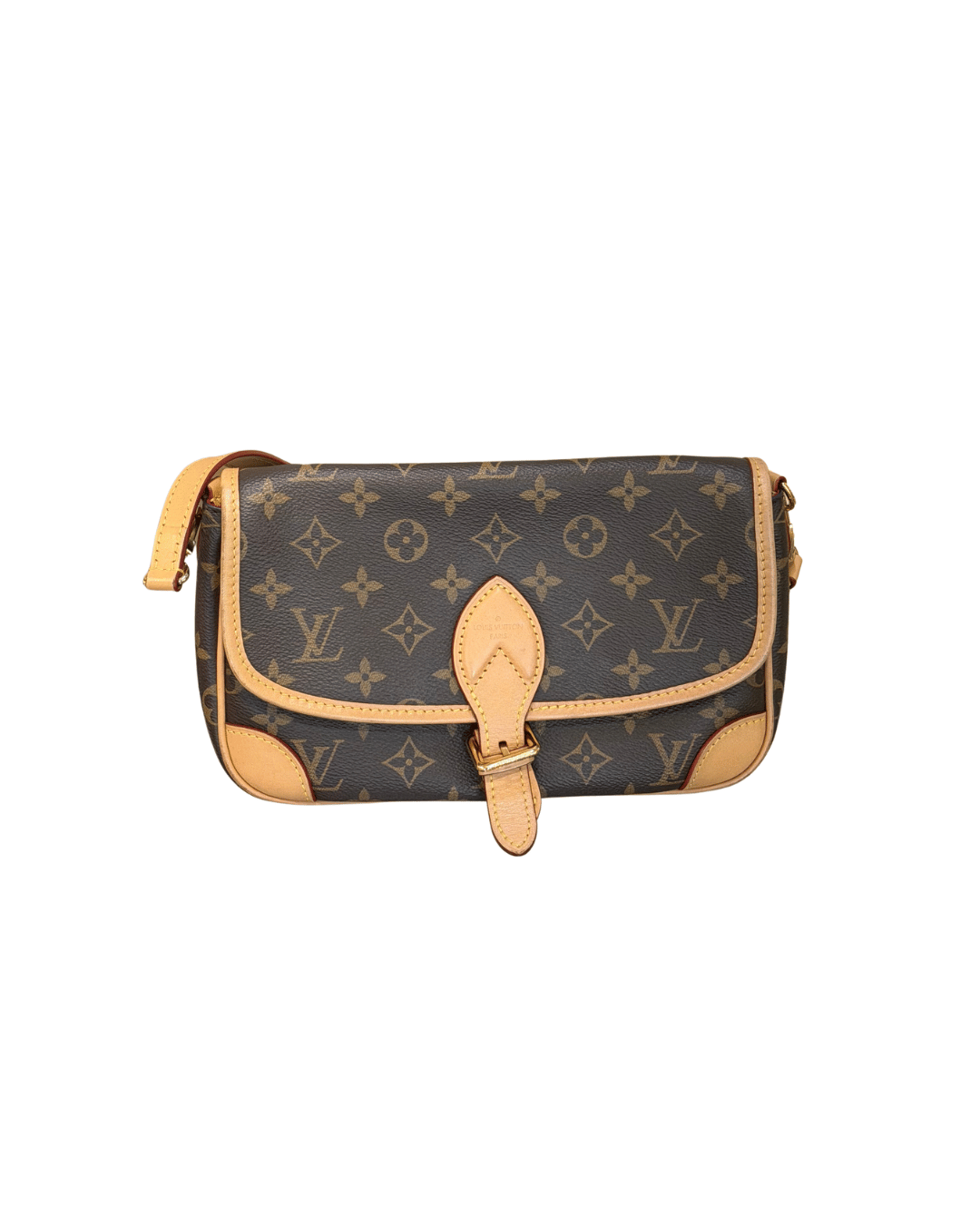 DIANE LOUIS VUITTON MONOGRAM DOPPIA TRACOLLA
